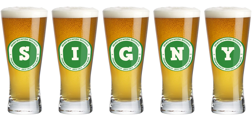 Signy lager logo