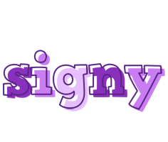 Signy sensual logo