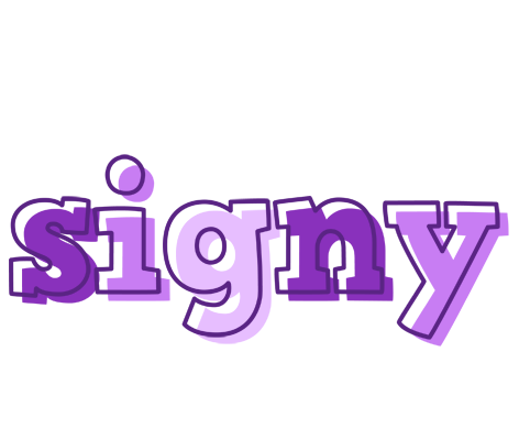 Signy sensual logo