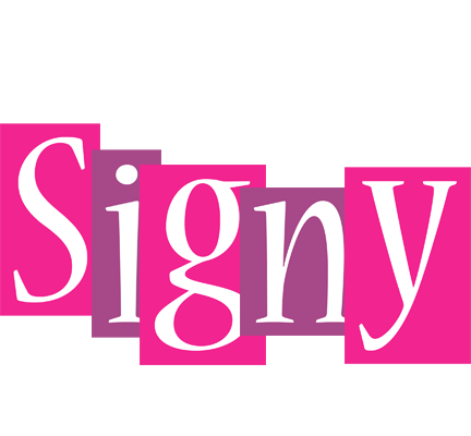 Signy whine logo