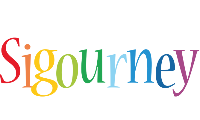 Sigourney birthday logo