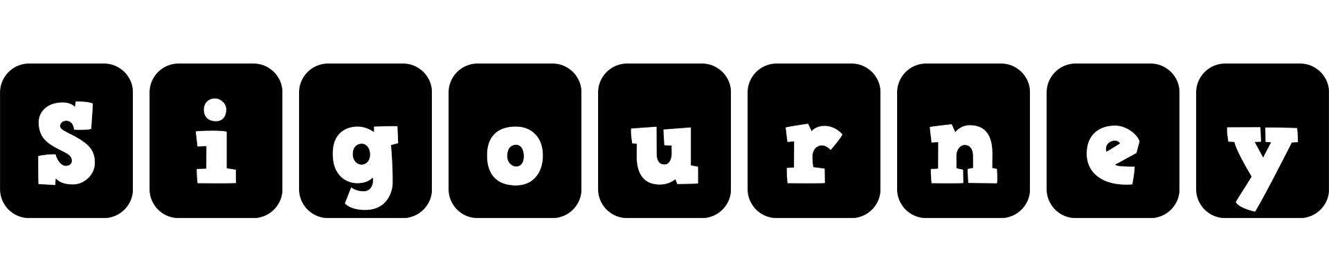 Sigourney box logo