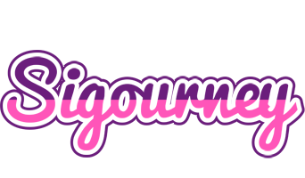 Sigourney cheerful logo