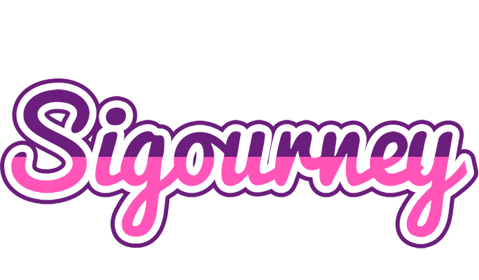 Sigourney cheerful logo