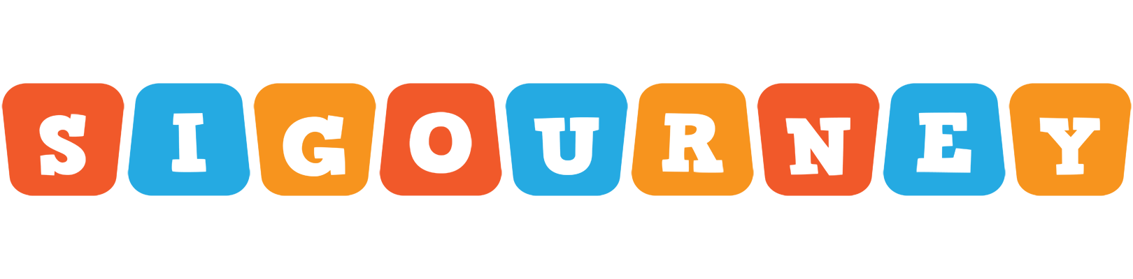 Sigourney comics logo