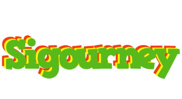 Sigourney crocodile logo