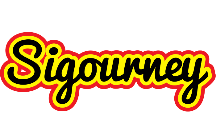 Sigourney flaming logo