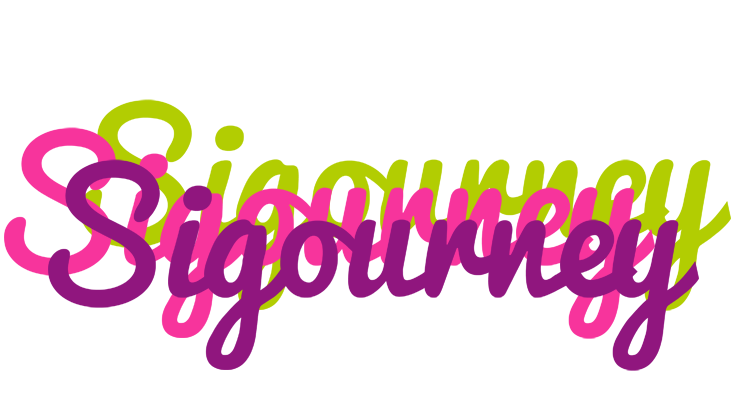 Sigourney flowers logo