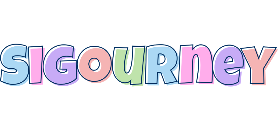 Sigourney pastel logo