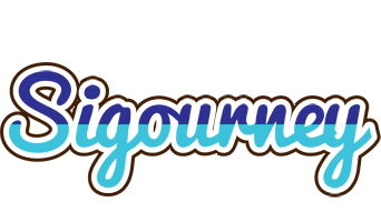 Sigourney raining logo