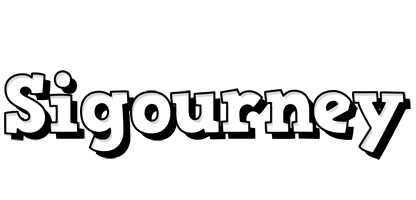 Sigourney snowing logo
