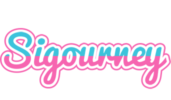 Sigourney woman logo