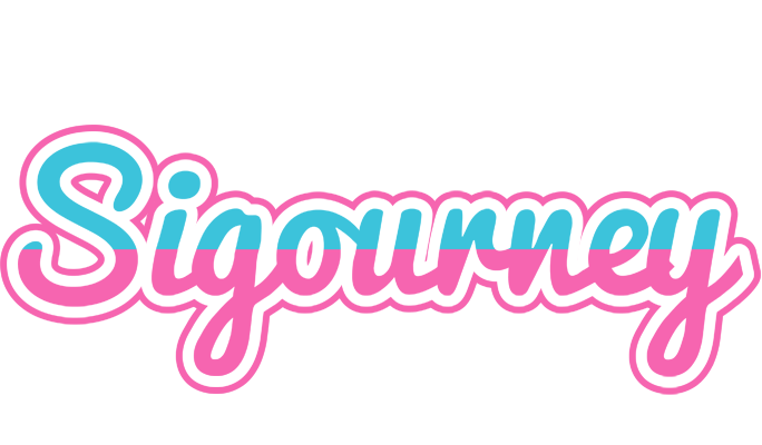 Sigourney woman logo