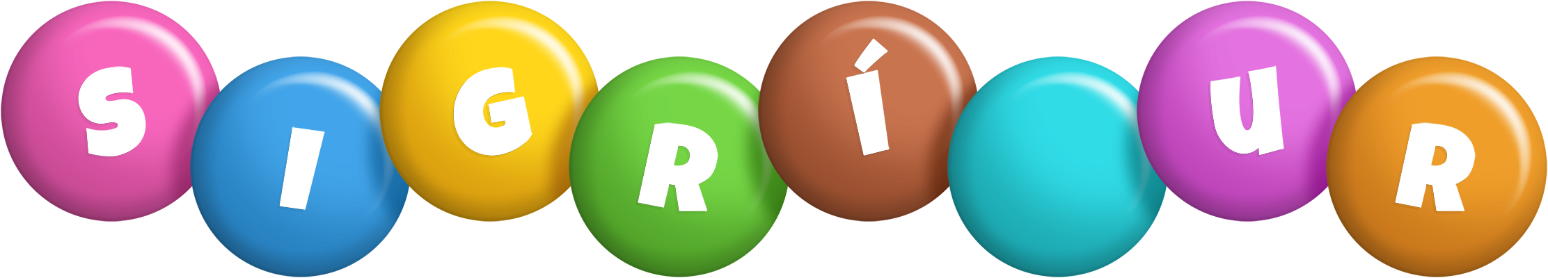 Sigríður candy logo