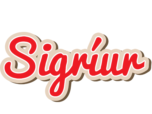 Sigríður chocolate logo