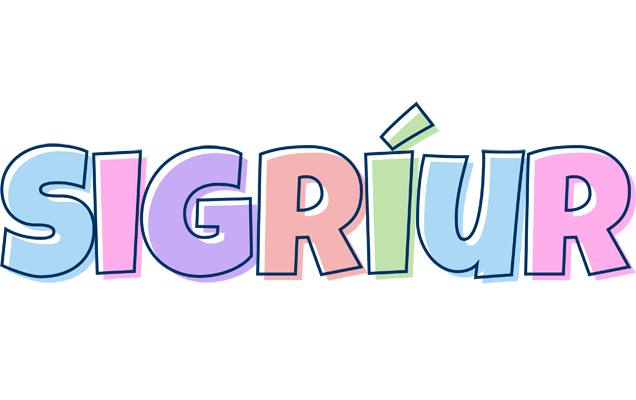 Sigríður pastel logo