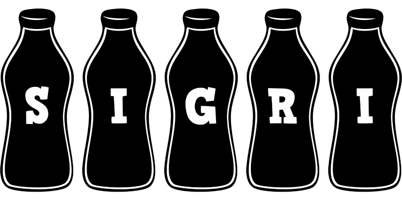 Sigri bottle logo