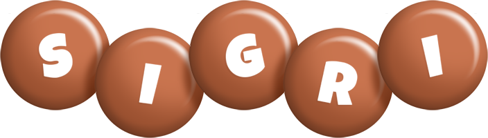 Sigri candy-brown logo