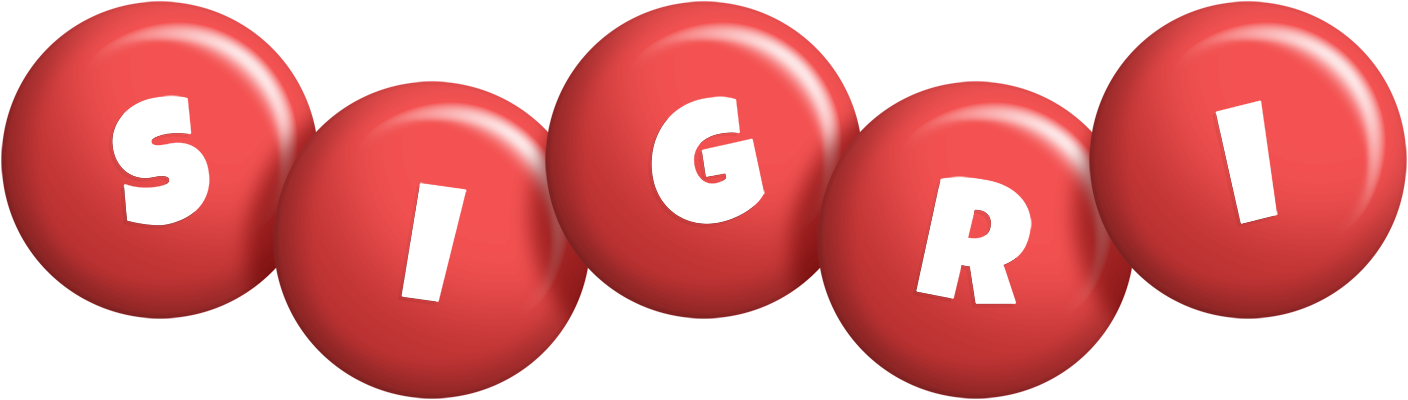 Sigri candy-red logo