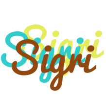 Sigri cupcake logo