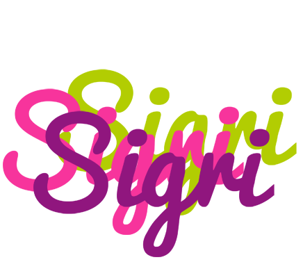 Sigri flowers logo