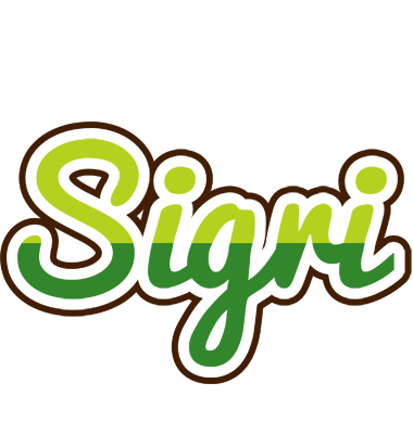 Sigri golfing logo