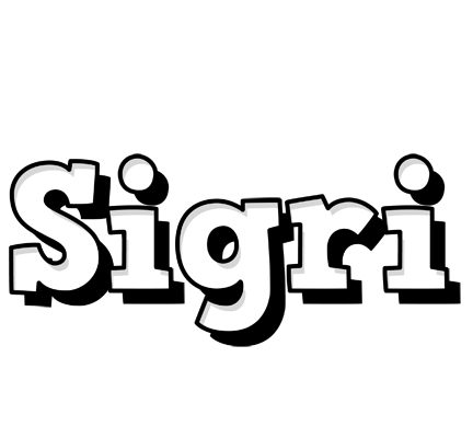 Sigri snowing logo