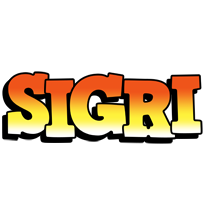 Sigri sunset logo