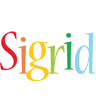 Sigrid birthday logo