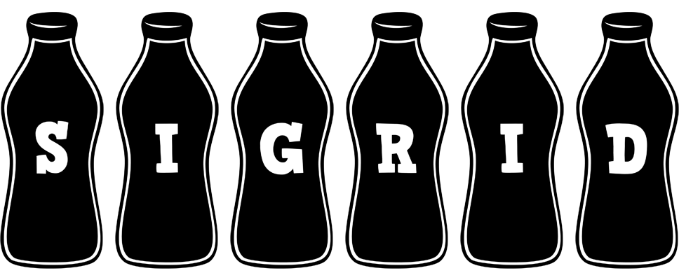 Sigrid bottle logo