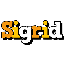 Sigrid cartoon logo