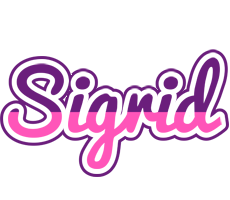 Sigrid cheerful logo