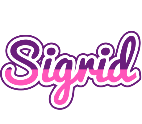Sigrid cheerful logo