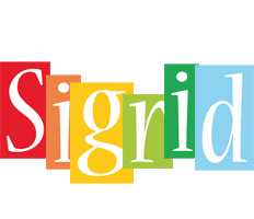 Sigrid colors logo