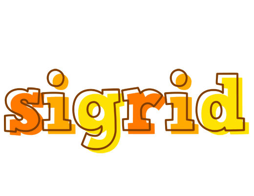 Sigrid desert logo