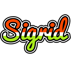 Sigrid exotic logo