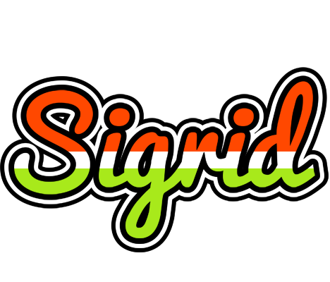Sigrid exotic logo