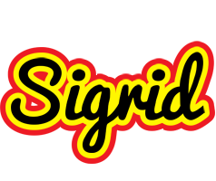 Sigrid flaming logo