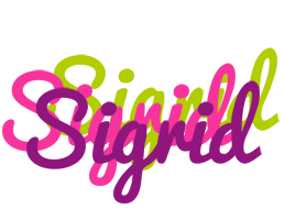 Sigrid flowers logo