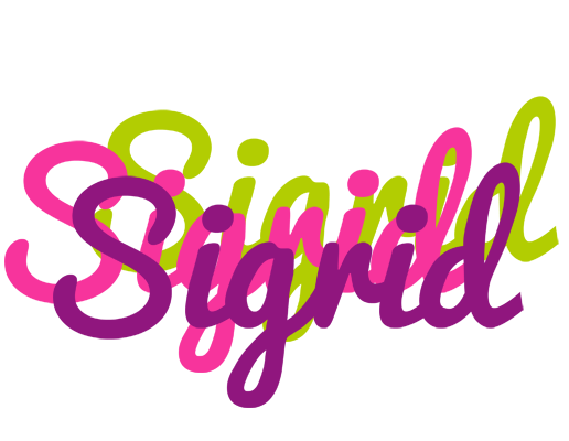 Sigrid flowers logo