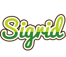 Sigrid golfing logo