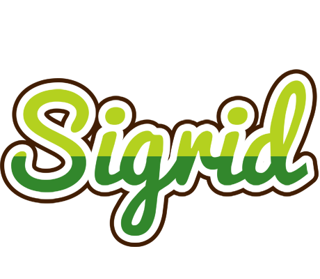 Sigrid golfing logo
