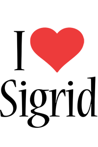 Sigrid i-love logo