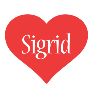 Sigrid love logo