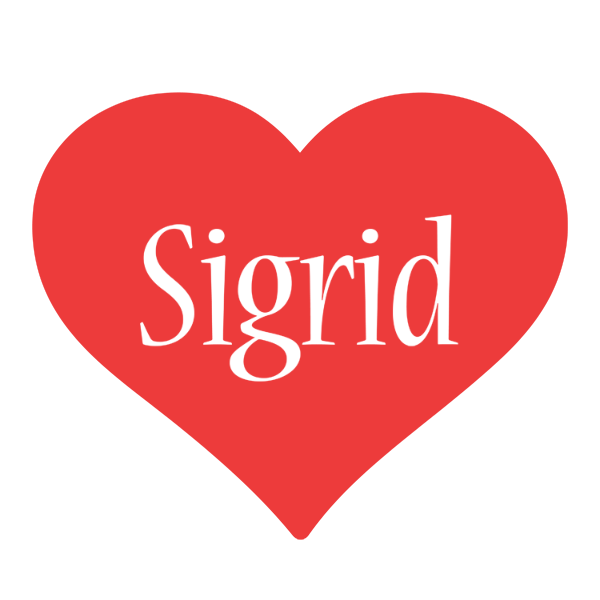 Sigrid love logo