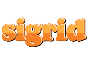 Sigrid orange logo