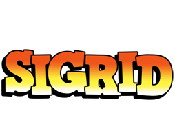 Sigrid sunset logo