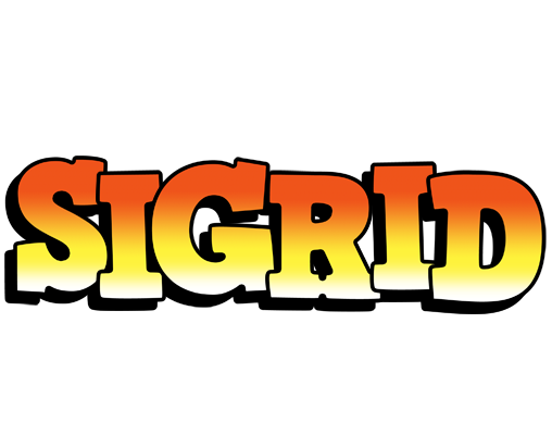 Sigrid sunset logo