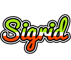 Sigrid superfun logo