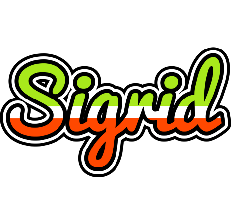 Sigrid superfun logo